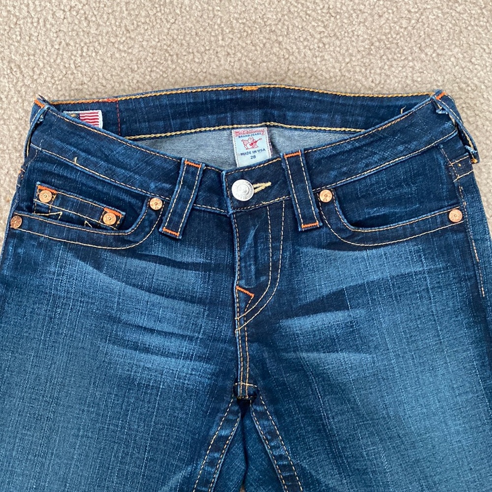 True religion flare denim